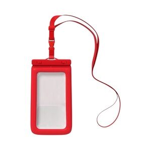 Heyday Waterproof Tech Phone Pouch in Red